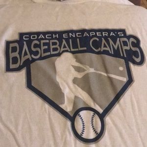 Baseball Camp White T Shirt 2019